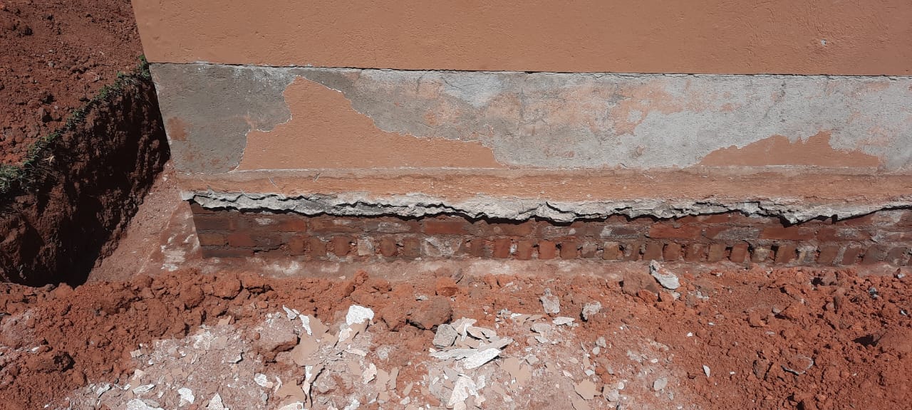 AJ Services: outdoor plumbing and drainage project